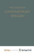 Cover: Contemporary English - Vieweg+teubner Verlag