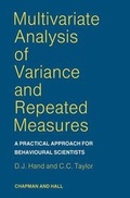 Cover: Multivariate Analysis of Variance and Repeated Measures - Springer