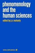 Cover: Phenomenology and the Human Sciences - Springer