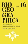 Cover: Landscape Ecology/Landschaftsforschung Und Okologie - Springer