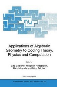 Abbildung von: Applications of Algebraic Geometry to Coding Theory, Physics and Computation - Springer