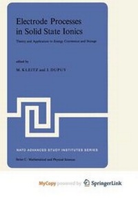 Enlarge image Cover: Electrode Processes in Solid State Ionics - Springer