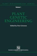 Cover: Plant Genetic Engineering - Springer