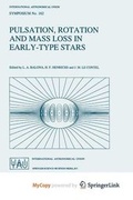 Cover: Pulsation, Rotation and Mass Loss in Early-Type Stars - Springer