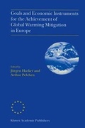 Cover: Goals and Economic Instruments for the Achievement of Global Warming Mitigation in Europe - Springer