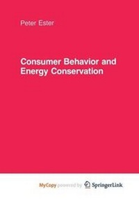 Enlarge image Cover: Consumer Behavior and Energy Conservation - Springer