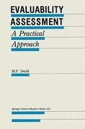Cover: Evaluability Assessment - Springer