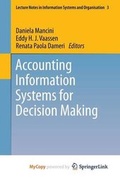 Cover: Accounting Information Systems for Decision Making - Springer