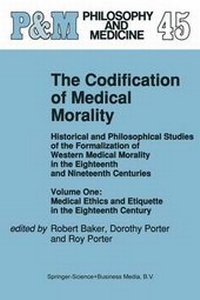 Enlarge image Cover: The Codification of Medical Morality - Springer