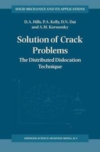 Enlarge image Cover: Solution of Crack Problems - Springer
