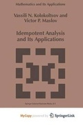 Cover: Idempotent Analysis and Its Applications - Springer