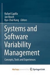 Enlarge image Cover: Systems and Software Variability Management - Springer