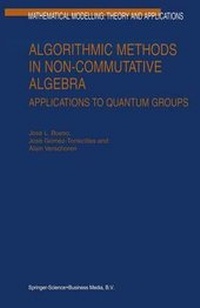 Enlarge image Cover: Algorithmic Methods in Non-Commutative Algebra - Springer