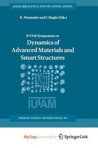 Enlarge image Cover: Dynamics of Advanced Materials and Smart Structures - Springer