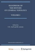 Cover: Handbook of the History of General Topology - Springer