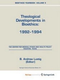 Enlarge image Cover: Bioethics Yearbook - Springer