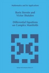 Enlarge image Cover: Differential Equations on Complex Manifolds - Springer