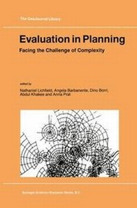 Enlarge image Cover: Evaluation in Planning - Springer