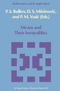 Cover: Means and Their Inequalities - Springer