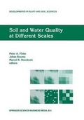 Cover: Soil and Water Quality at Different Scales - Springer