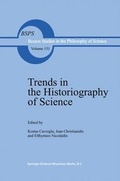 Cover: Trends in the Historiography of Science - Springer