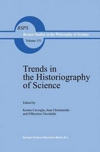 Enlarge image Cover: Trends in the Historiography of Science - Springer
