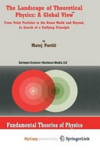 Enlarge image Cover: The Landscape of Theoretical Physics - Springer