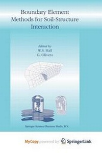 Enlarge image Cover: Boundary Element Methods for Soil-Structure Interaction - Springer