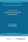 Cover: Iutam Symposium on Evolutionary Methods in Mechanics - Springer