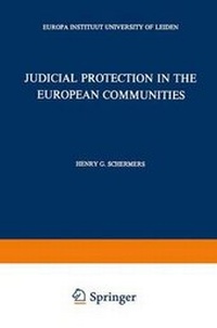 Enlarge image Cover: Judicial Protection in the European Communities - Springer