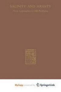 Enlarge image Cover: Salinity and Aridity - Springer