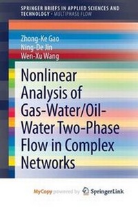 Enlarge image Cover: Nonlinear Analysis of Gas-Water/Oil-Water Two-Phase Flow in Complex Networks - Springer