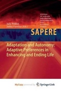 Cover: Adaptation and Autonomy - Springer