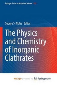 Enlarge image Cover: The Physics and Chemistry of Inorganic Clathrates - Springer