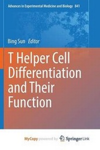 Enlarge image Cover: T Helper Cell Differentiation and Their Function - Springer