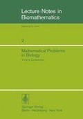 Cover: Mathematical Problems in Biology - Springer