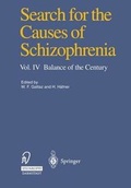 Cover: Search for the Causes of Schizophrenia - Springer