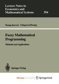 Cover: Fuzzy Mathematical Programming - Springer