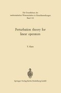 Cover: Perturbation Theory for Linear Operators - Springer