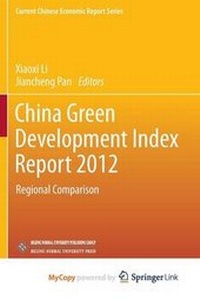 Bild: China Green Development Index Report 2012 - Springer