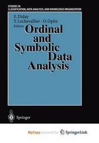 Enlarge image Cover: Ordinal and Symbolic Data Analysis - Springer