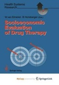Cover: Socioeconomic Evaluation of Drug Therapy - Springer