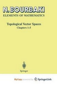 Abbildung von: Topological Vector Spaces - Springer