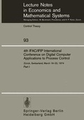 Cover: 4th Ifac/Ifip International Conference on Digital Computer Applications to Process Control - Springer