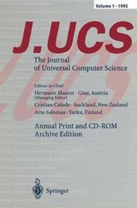 Enlarge image Cover: J.Ucs the Journal of Universal Computer Science - Springer