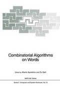 Cover: Combinatorial Algorithms on Words - Springer
