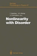 Cover: Nonlinearity with Disorder - Springer