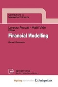 Cover: Financial Modelling - Physica-Verlag