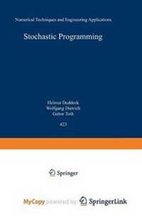 Enlarge image Cover: Stochastic Programming - Springer