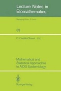 Cover: Mathematical and Statistical Approaches to AIDS Epidemiology - Springer